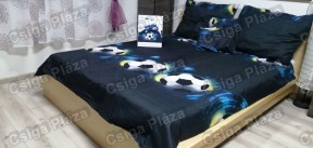 7 részes pamut ágynemű, mintás ágynemű, focis ágynemű